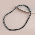 Hematit Doğal Taş Erkek Kolye