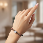 Akrep Burcu Doğal Taş Makrome Bileklik