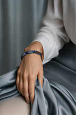 Sertifikalı Balık Burcu Doğal Taş Makrome Örme Bileklik | Pirtash | Özel Üretim