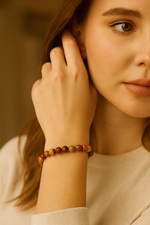 Sertifikalı Sarı Jasper 6 mm Doğal Taş Bileklik