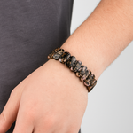 Sertifikalı Rodonit 9 x 14 mm Özel Kesim Bileklik