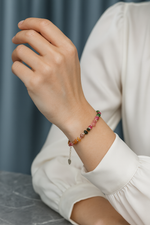 Sertifikalı Turmalin Doğal Taş Kırıktaş Gümüş Bileklik | Pirtash | Özel Üretim