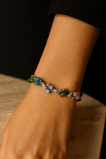 Boğa Burcu - Doğal Taş Makrome Bileklik