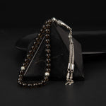 Dumanlı Kuvars Doğal Taş Tesbih 33lük - 6mm