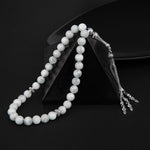 Mavi Larimar Doğal Taş Tesbih 33lük - 8mm