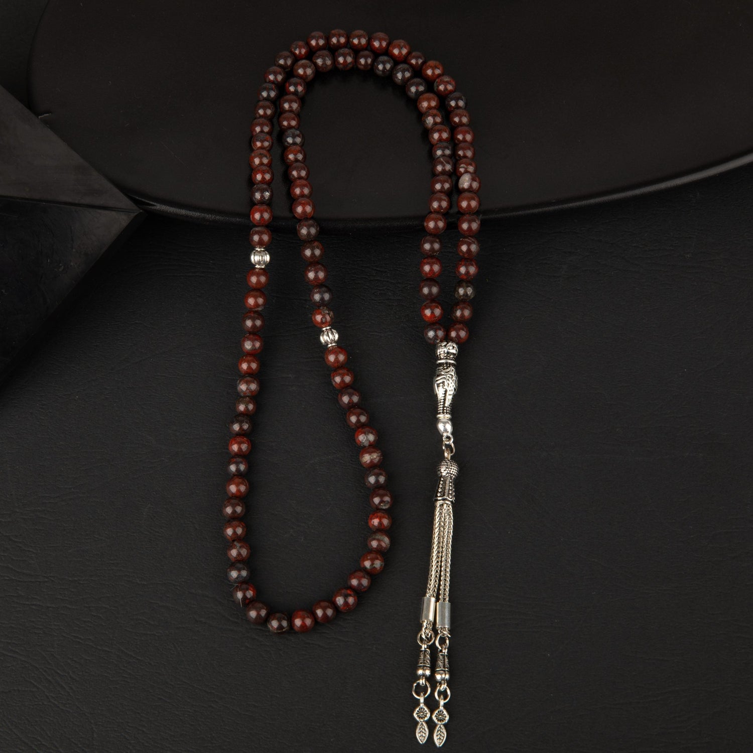 Dragon Jasper Doğal Taş Tesbih 99luk - 6mm