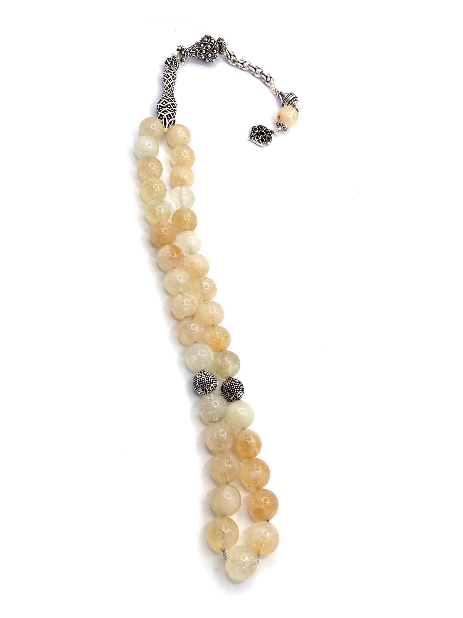 Hakiki Doğal Sertifikalı Sitrin 10 Mm Doğal Taş 33&