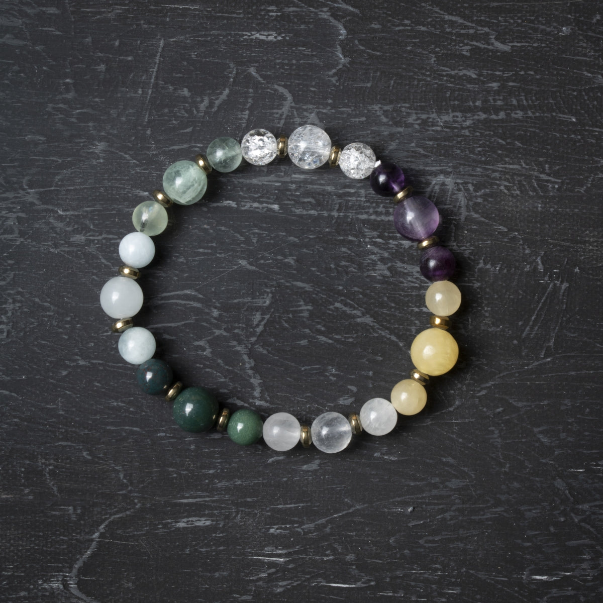 Sertifikalı Balık Burcu Doğal Taş Bileklik | Pirtash | Özel Üretim