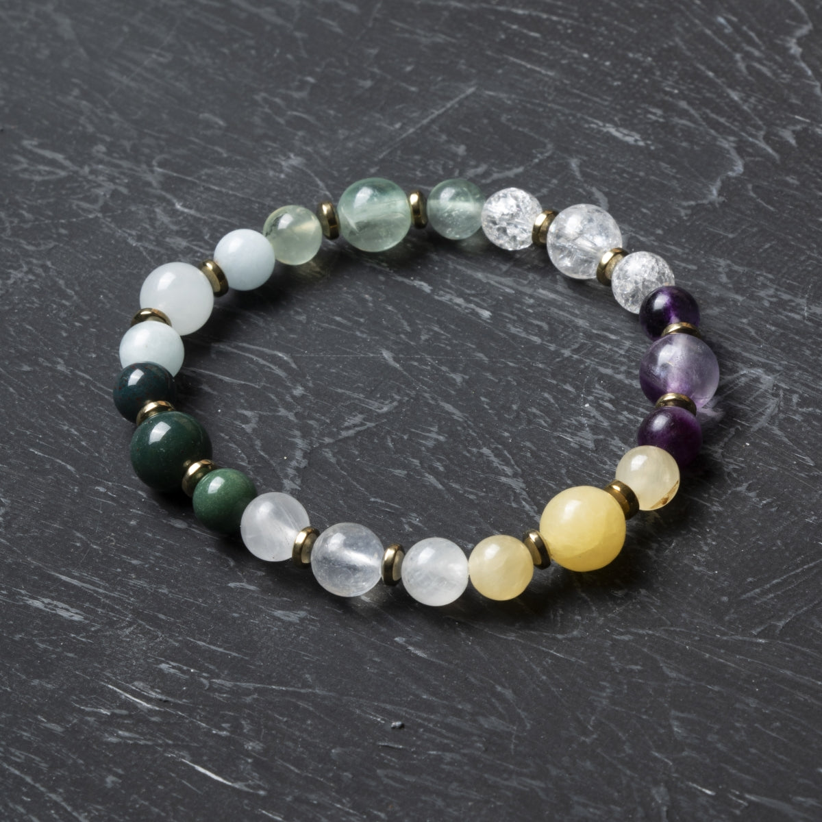 Sertifikalı Balık Burcu Doğal Taş Bileklik | Pirtash | Özel Üretim