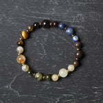 Sertifikalı Aslan Burcu Doğal Taş Bileklik | Pirtash | Özel Üretim