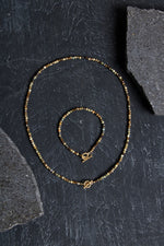 Sertifikalı Tsavorit Lal Altın Kaplama Gümüş Kapama Doğal Taş Set