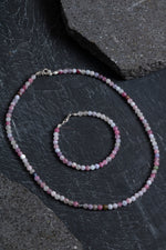 Sertifikalı Turmalin Doğal Taş Set