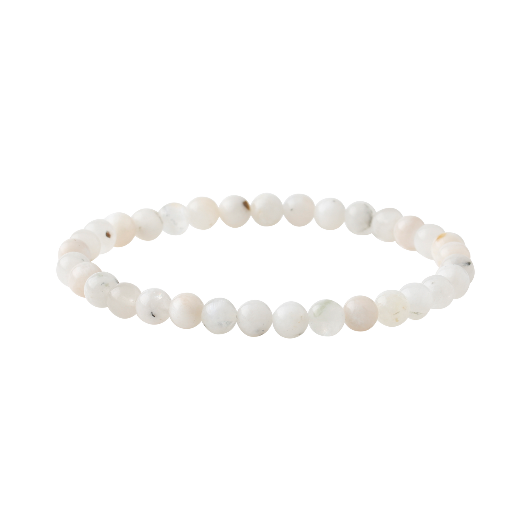 Ay Taşı 6mm Doğal Taş Bileklik