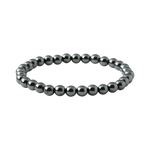 Hematit 6mm Doğal Taş Bileklik