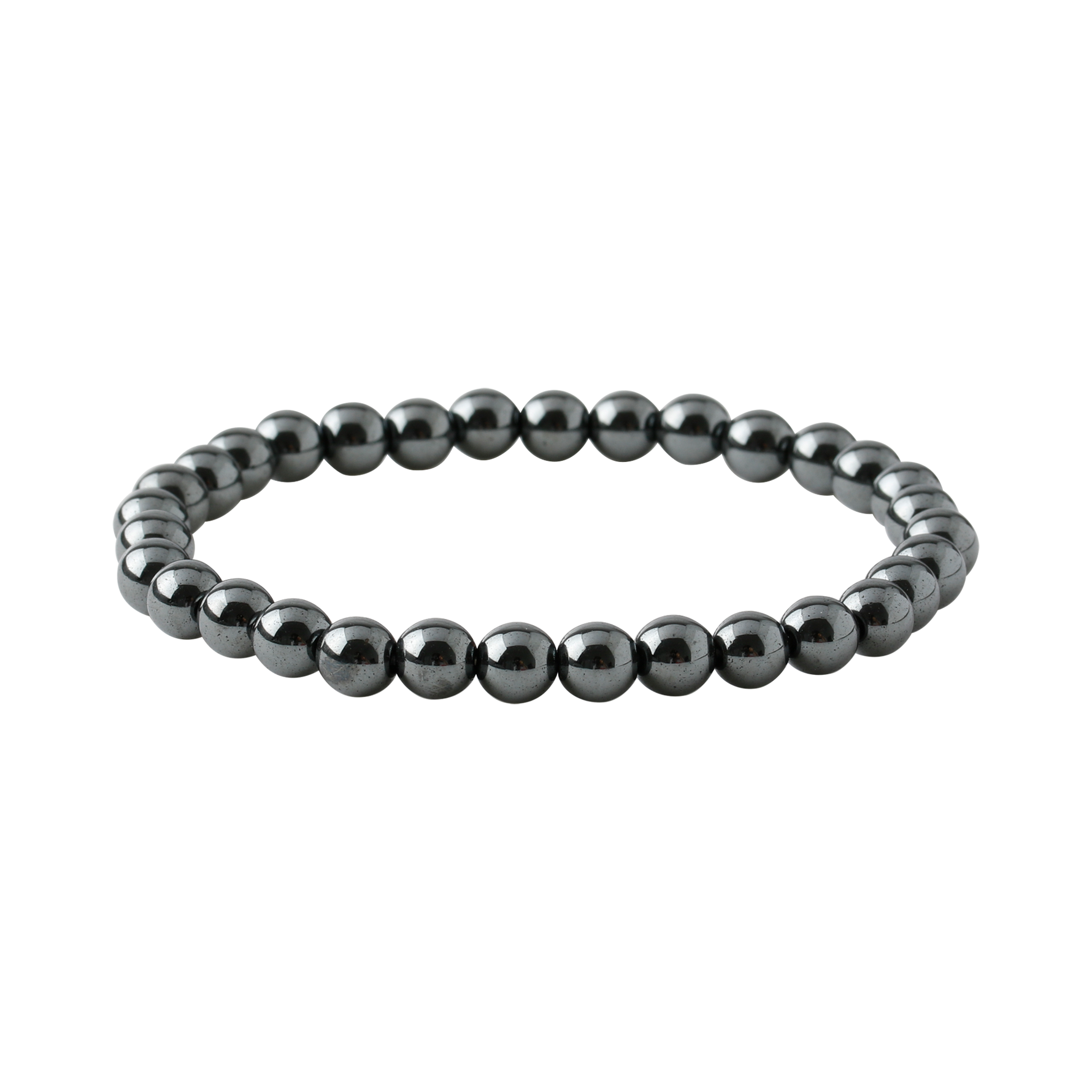 Hematit 6mm Doğal Taş Bileklik