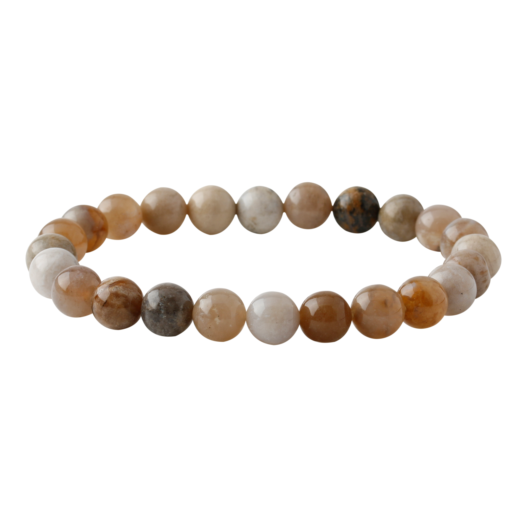 Fosil Mercan 8mm Doğal Taş Bileklik