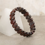 Dragon Jasper Doğal Taş Geniş Kesim Bileklik