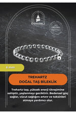 Trehartz 6mm Doğal Taş Bileklik