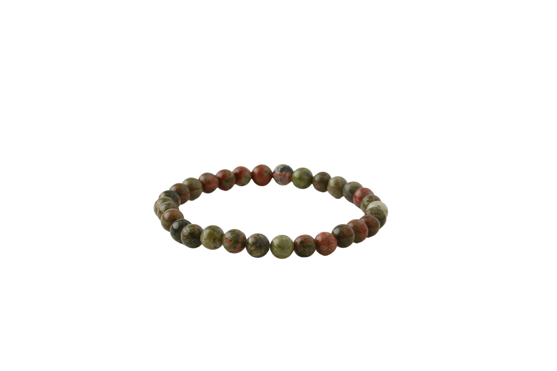 Unakit 6mm Doğal Taş Bileklik