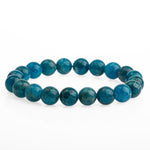 Mavi Apatit 10mm Doğal Taş Bileklik