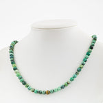 İspanyol Varisit 6 mm Dizi Doğal Taş Kolye