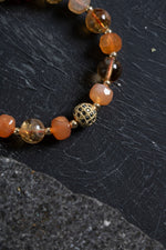 Sertifikalı Akik ve Sitrin Doğaltaş Bileklik