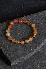 Sertifikalı Akik ve Sitrin Doğaltaş Bileklik