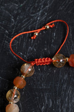 Sertifikalı Akik ve Sitrin Doğaltaş Bileklik