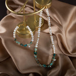 İnci-Krizokol Doğal Taş Takı Seti