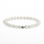 Ay Taşı 6mm Doğal Taş Bileklik