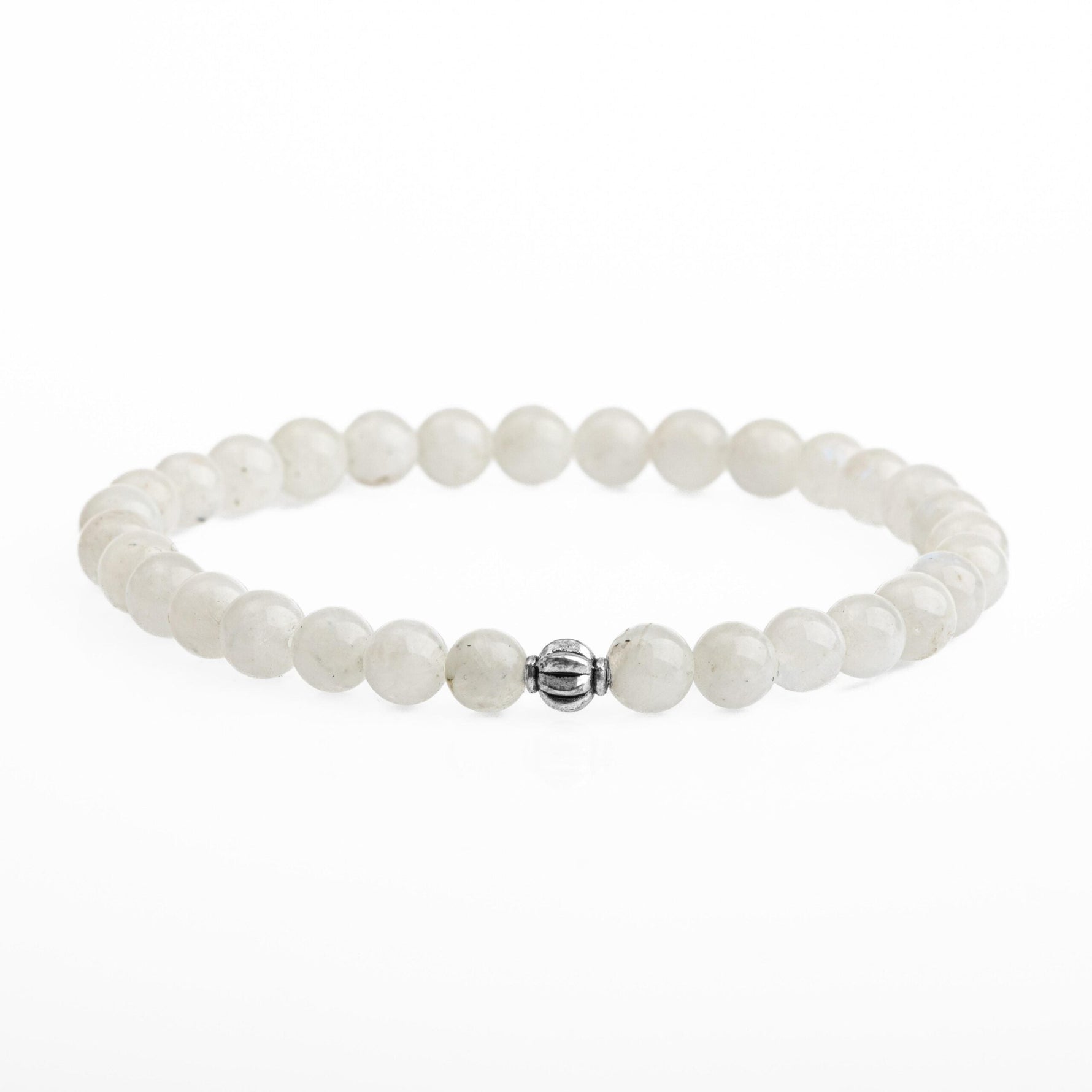 Ay Taşı 6mm Doğal Taş Bileklik