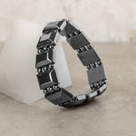 Hematit Doğal Taş Özel Kesim Geniş Kesim Bileklik