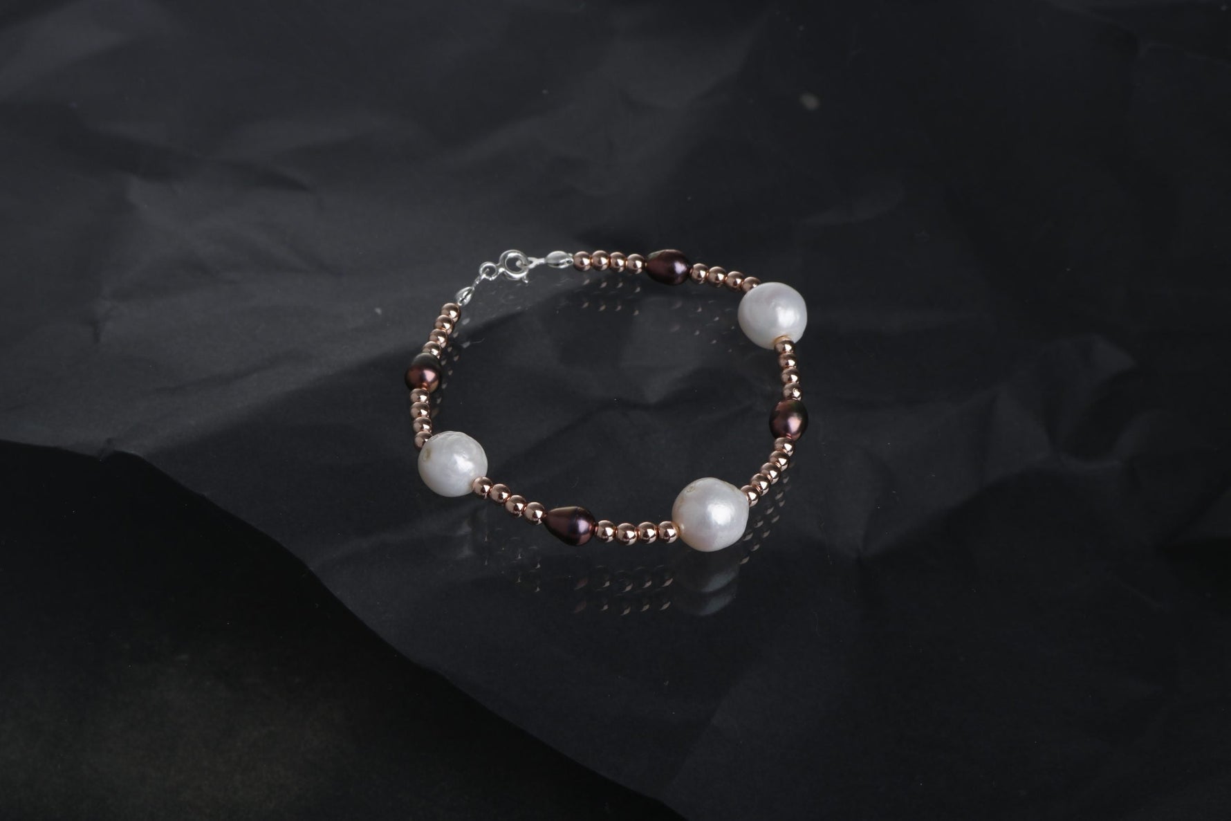 Gün Işığı, Hematit Aksesuar İnci Bileklik