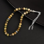 Tsavorit Lal Doğal Taş Tesbih 33lük - 8mm