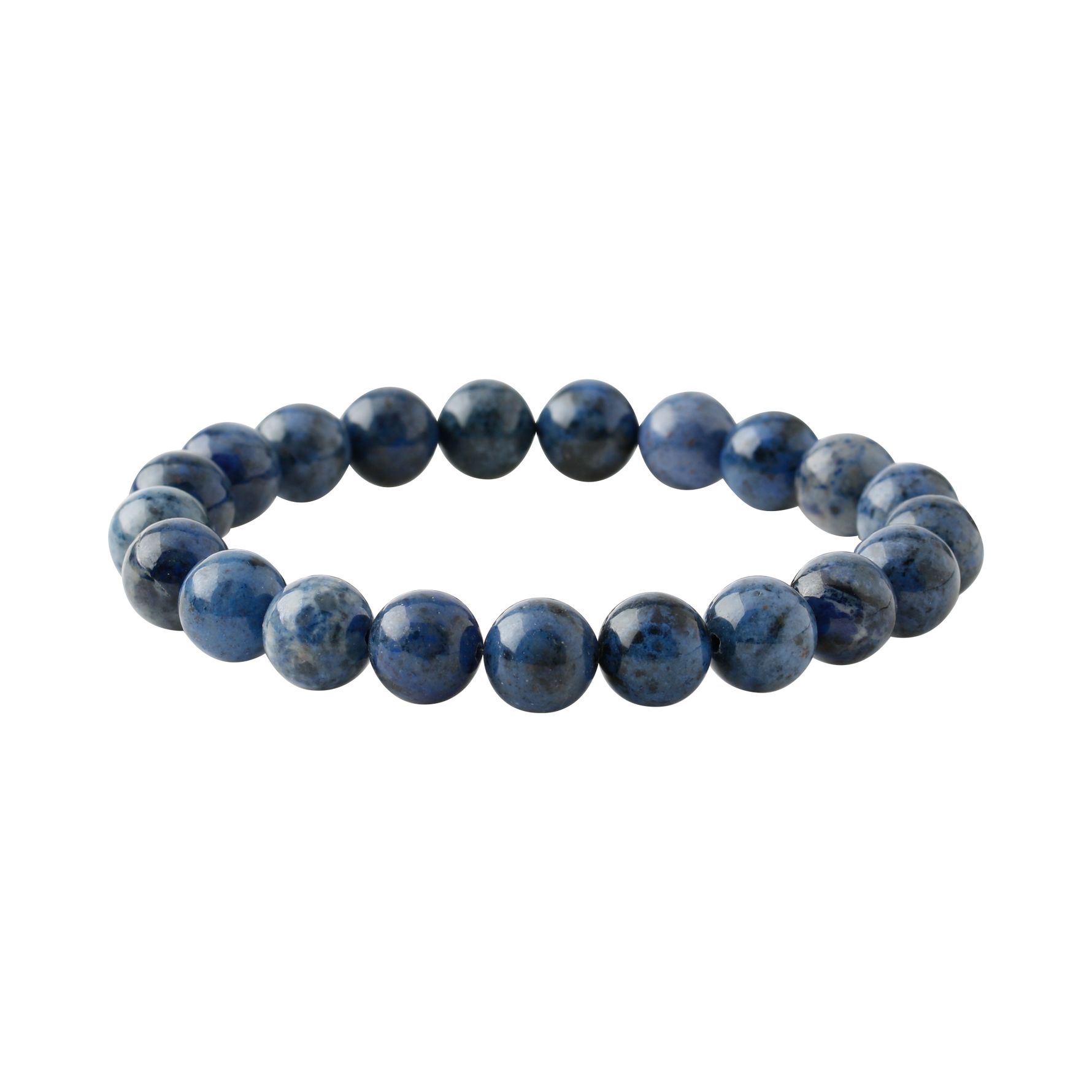 Dumortierit 10mm Doğal Taş Bileklik