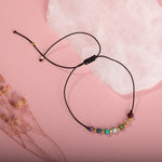 Çakra-Jasper-Yeşim-Amazonit-Lapis Lazuli-Güneş Taşı-Ametist-Ay Taşı Doğal Taş Bileklik