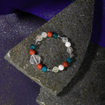 Akrep Burcu Bileklik Ay Taşı, Jasper, Kristal Kuvars, Mavi Apatit, Sitrin