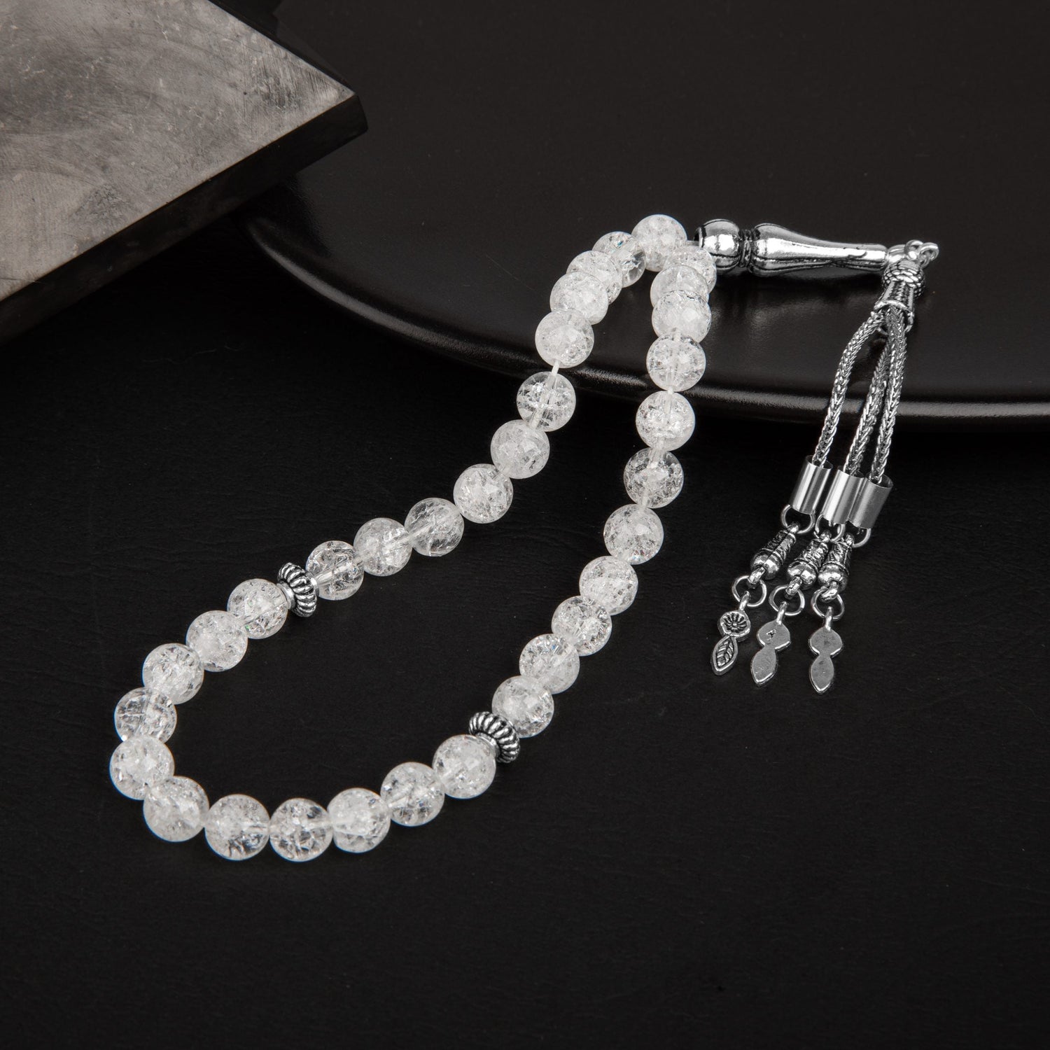 Necef Doğal Taş Tesbih 33lük - 8mm