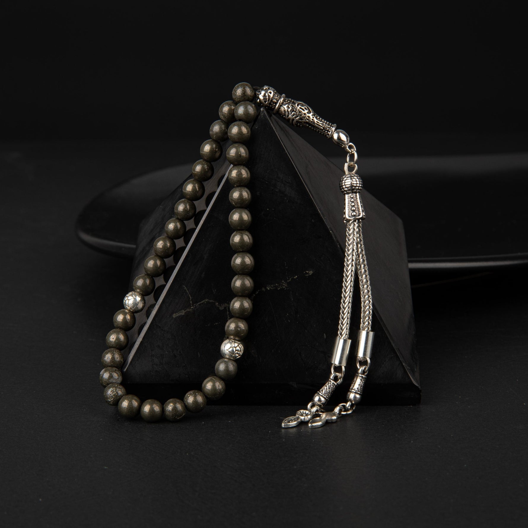 Pirit Doğal Taş Tesbih 33lük - 6mm