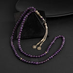 Ametrin Doğal Taş Tesbih 99luk - 6mm