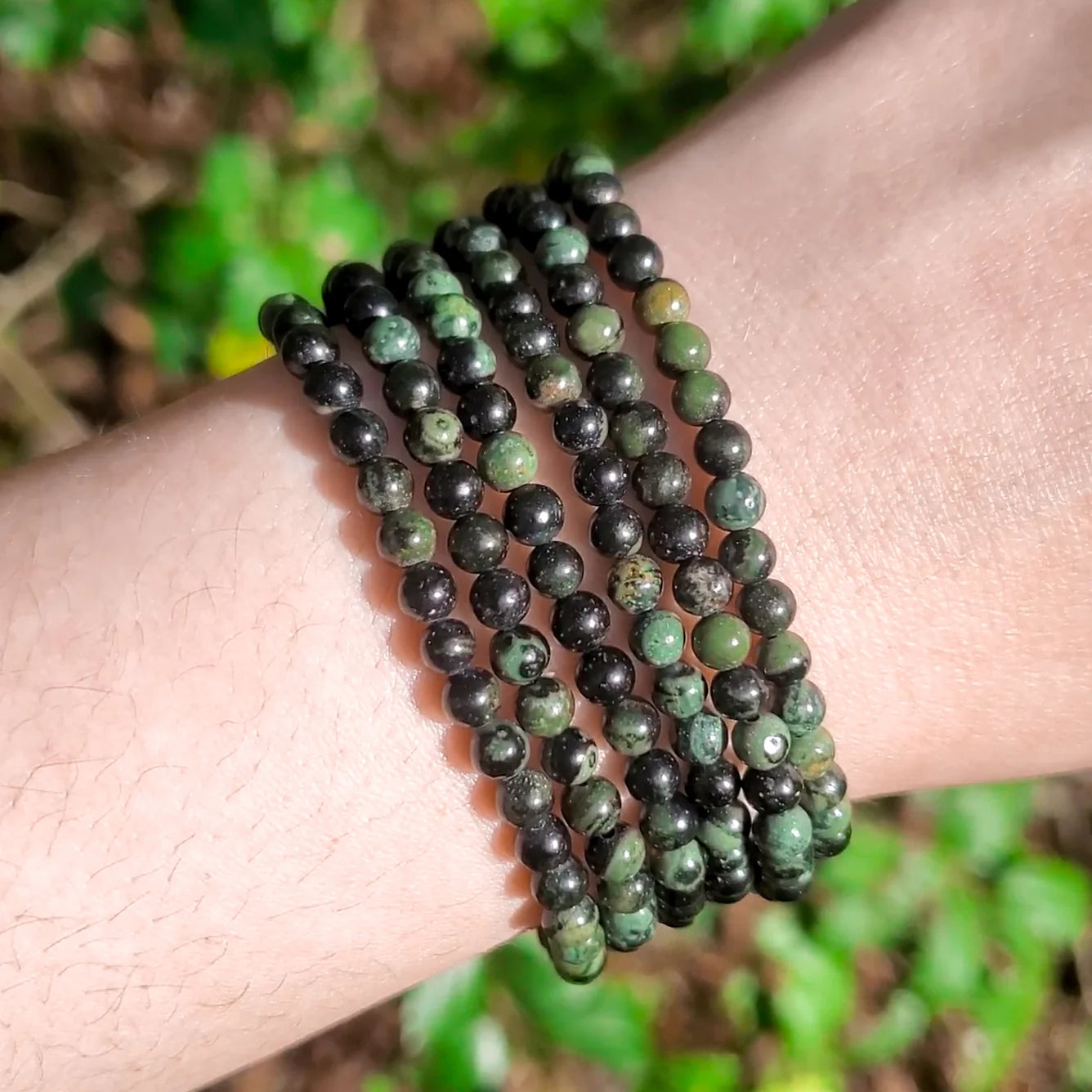 Sertifikalı Kanbaba Jasper Doğal Taş Bileklik – 6 mm