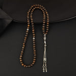 Bronzit Doğal Taş Tesbih 99luk - 6mm