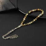 Tsavorit Lal Doğal Taş Tesbih 33lük - 6mm