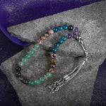 Boğa Burcu Tesbih Ametrin, Mavi Apatit, Rodonit, Rutilli Kuvars, Yeşil Aventurin