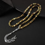 Tsavorit Lal Doğal Taş Tesbih 99luk - 6mm