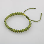 Yeşim 3-4mm Çift Sıra Doğal Taş Bileklik