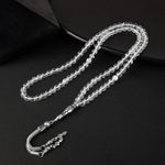 Kristal Kuvars Doğal Taş Tesbih 99luk - 6mm