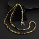 Tsavorit Lal Doğal Taş Tesbih 99luk - 6mm