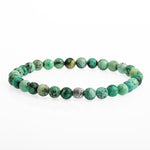 İspanyol Varisit 6mm Doğal Taş Bileklik