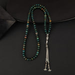 Kan Taşı Doğal Taş Tesbih 99luk - 6mm